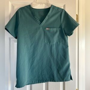 FIGS V-Neck Scrub Top with Straight leg pants